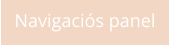 Navigaciós panel